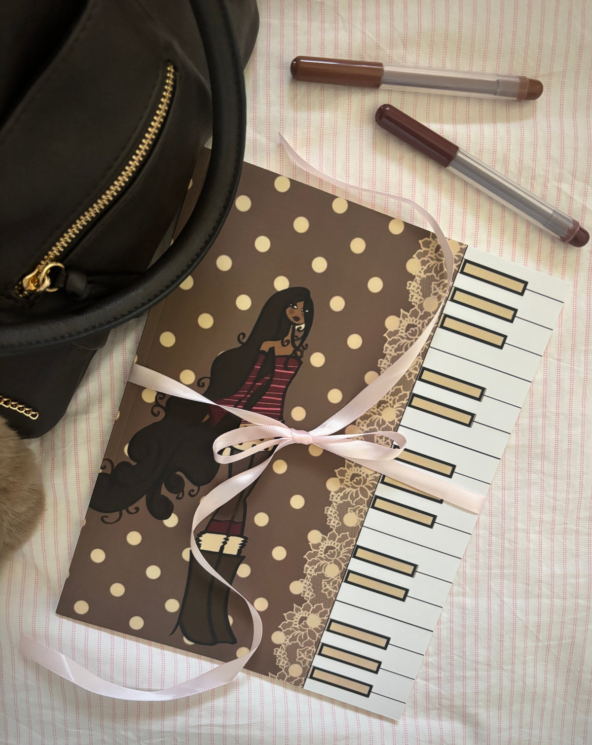 FALL GIRL NOTEBOOK